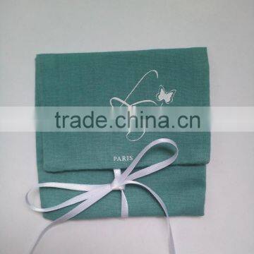 low price small drawstring cotton gift bag with logo