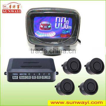 4 sensor LCD digital display reverse parking distance control