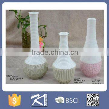 China home decor wholesale artificial flowers modern ceramic vase                        
                                                Quality Choice