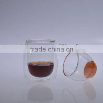 Tall and Slim Glass Juice Cup/Clear Glass Tableware/Glass Barware