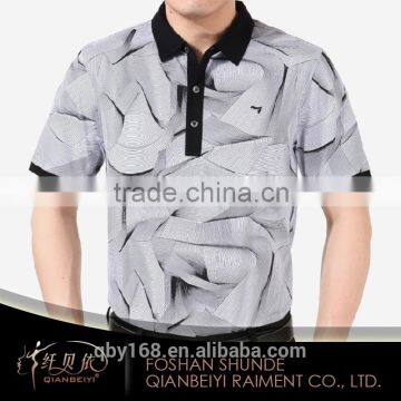 OEM custom fashional men clothing screen full-size printing t-shirt