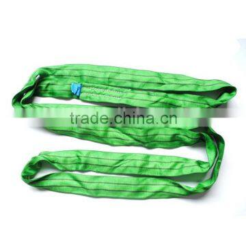 2T high tensile round sling for lifting oil can and wooden crate