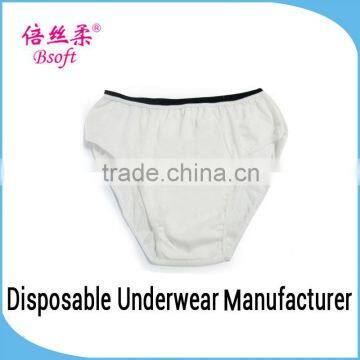 Men's Disposable Cotton Underwear for Spa Massage Travel