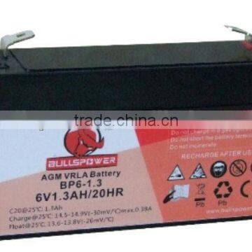 2014 Hot Selling 6V BP6-1.3 UPS Battery Lead Acid Battery