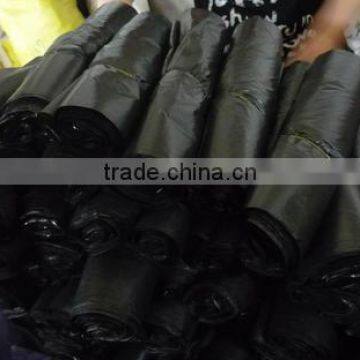 Promotional Factory sale disposable plastic black garbage bag