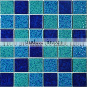 CM1210ID dolphin mosaic pattern swimming pool cheapest glass swimming pool mosaic