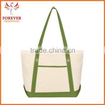 New Design Cheap Cotton 12 OZ. Custom Logo Canvas Shopper Tote Bag photo-4