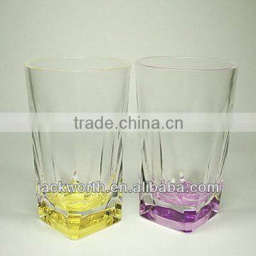 Break-Resistant Acrylic with Heavy Base Plastic Tumbler