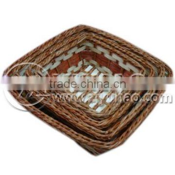 square Rattan Gift Tray