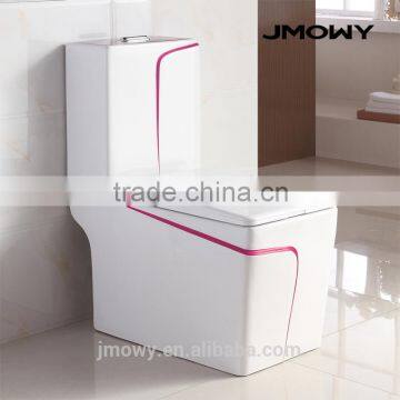 ceramic one piece siphonic toilet