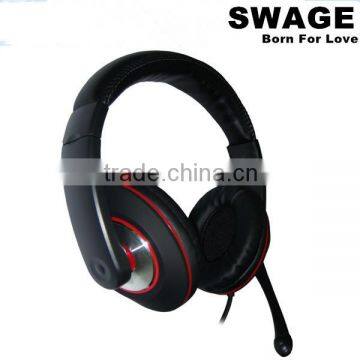PH-558 promotion headphone call center headset USB Plug available