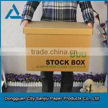 Customized Folding Cardboard File storage Box