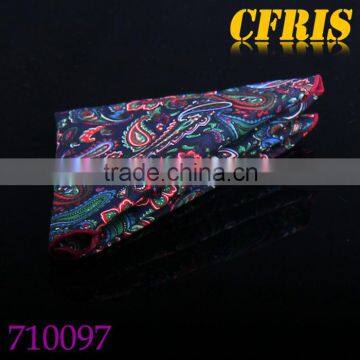 Factory direct China wholesale custom print pocket square