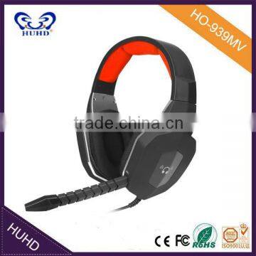 2015 hot cool skype headset with high sensitivity microphone