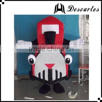 OEM design train walking costume , plush train costume for man