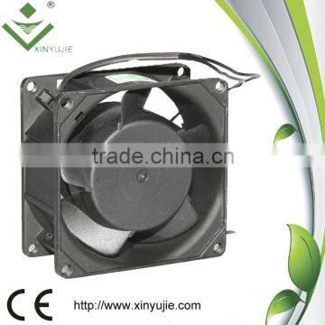 High quality ball bearing 220v ac fan 80*80*38mm for computer cooling