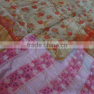 indian cotton quilt/throw/ralli/gudri