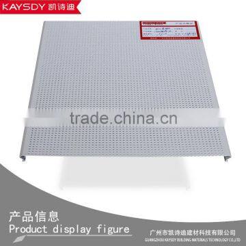 Suspended perforate aluminum ceiling/ damp-proof for construction material