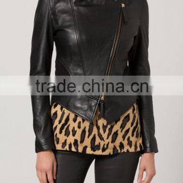 popular desisner ladies leather jacket