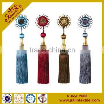 Decoration tassel rayon material home decor tassel type with decoration flower small tassel                        
                                                Quality Choice