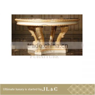 FT08-01 Round Dining Table Dining Room from JL&C Luxury Home Furniture New Designs 2015 (China Supplier)/Rococo Style