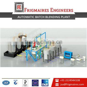 User Friendly Easy Operated Automatic Batch Blending Plant