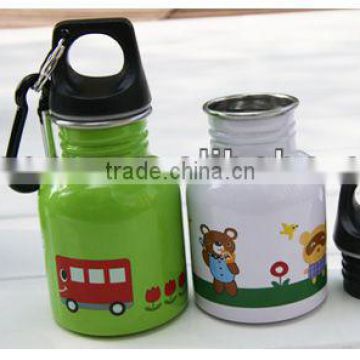 High quality Food grade toxin free kids cartoon aluminum water bottle for sports                        
                                                Quality Choice