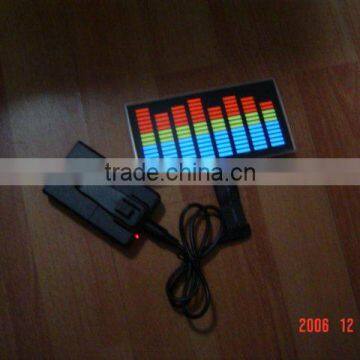 el music flashing t-shirt,EL light,music activated el t-shirt,EL sheet,EL products,el flash t-shirt,el equalizer t-shirt