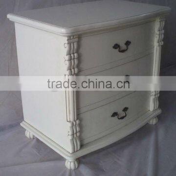 Antique Bedside Cabinet with Drawers - Jepara Furniture