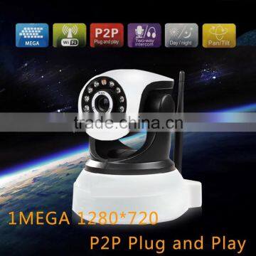 HD 720P Wireless IP Wifi Night Vision Network P2P CCTV Camera