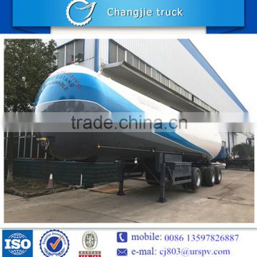 Quality 100% guaranteed 58.5m3 58500L 25ton tri-axle lpg pressure vessel tank trailer