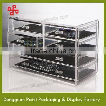 Transparent acrylic box for luxury jewelry