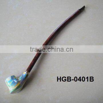 Long Stem Smoking Pipe HGB-0401 photo-2