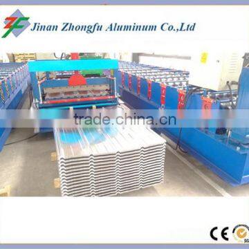 1100 Aluminium corrugated roofing sheet