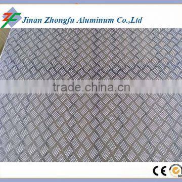 Hot Sale Grade 1060 H24 Embossed Aluminum Plate for Non-slip
