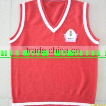 vest school uniform sweater