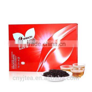Chinese Organic black tea with fresh tea leaves