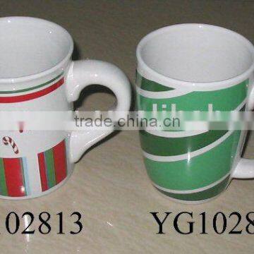 11oz ceramic mug with 4 color printing decal