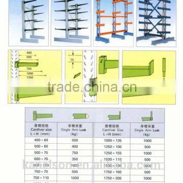 Supplier Manufacture selective cantilever rack