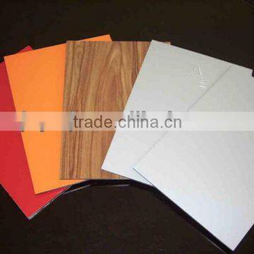 wooden pattern color coated aluminum sheet