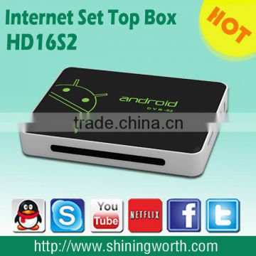 OEM/ODM manufacturer 2013 popular support xbmc airplay dlna Android dvb-s2 iptv set top box