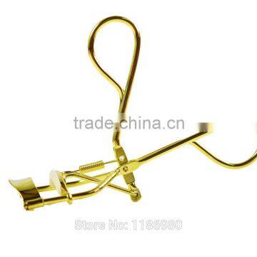 2016 Fashion Eyelashes Curlers Women Wonderful Pro Handle False Eye Lashes Curling Clip Gold Color Beauty Makeup Cosmetic Tool photo-4