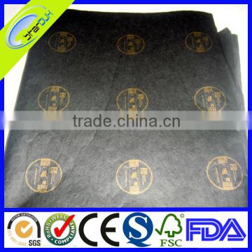 cotton tissue wrapping paper logo printing