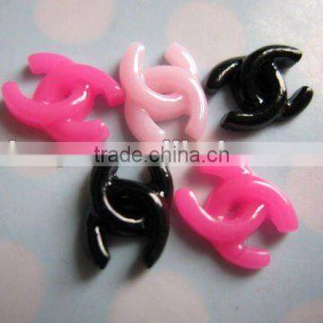 Logo -DIY flat back resin craft for decoration