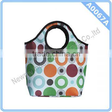 Full printed tote lunch bag