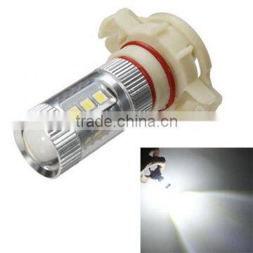 H16 3030 16SMD LED CAR WHITE FOG LIGHT DAYTIME RUNNING LIGHT BULB 700LM with Aluminum Housing and Lens