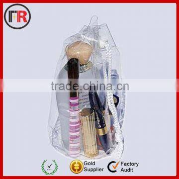 clear waterproof pvc cosmetic bag with low price