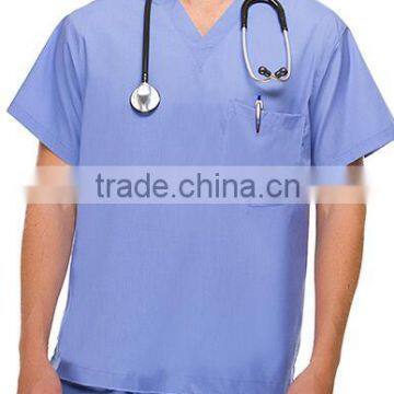 V neck unisex medical scrub set, hospital scrubs, scrub top, scrub pants