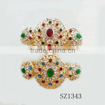 Wholesale gemstone bead jewelry arabic wedding jewellery bracciale