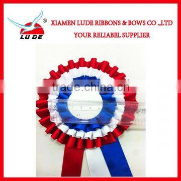 Wholesale Trade Show Use Award Satin Ribbons Rosettes photo-6